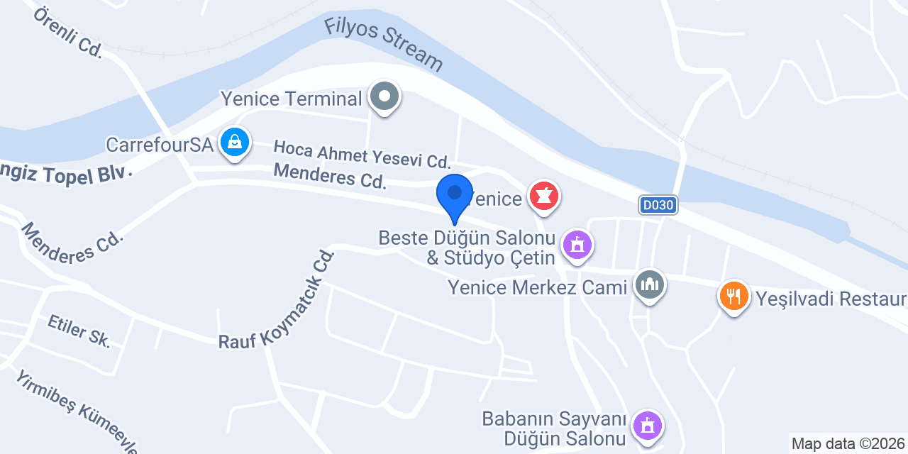 Yenice Noterliği konumu