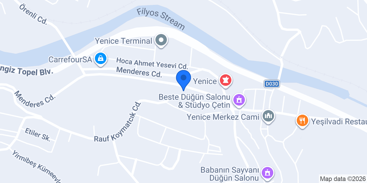 Özen Hırdavat Yapı Malzemeleri konumu