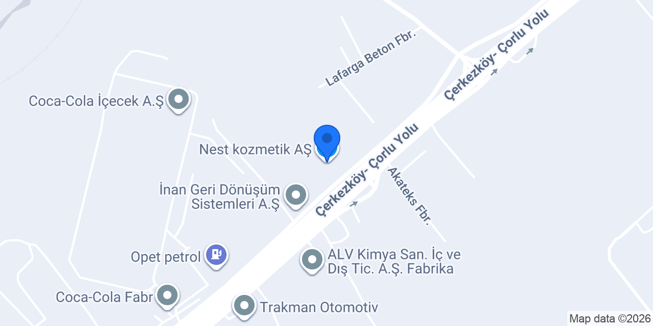 Nest kozmetik AŞ konumu