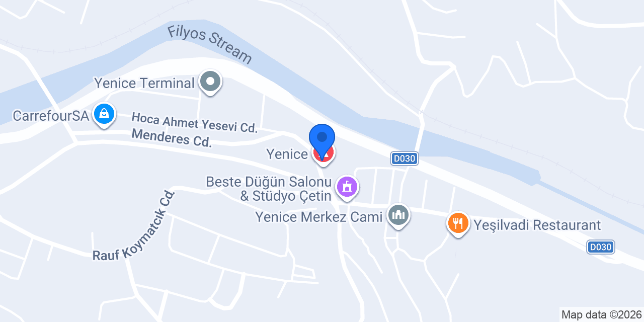 Ustaoğlu Restaurant konumu