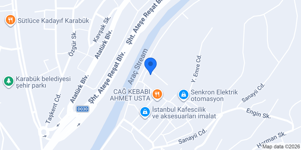 Kuraklar Gıda konumu