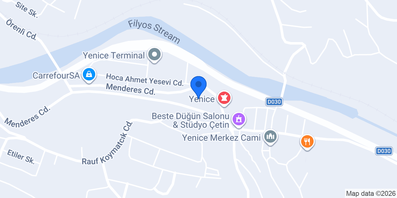 Yenice İlçe Emniyet Amirliği konumu