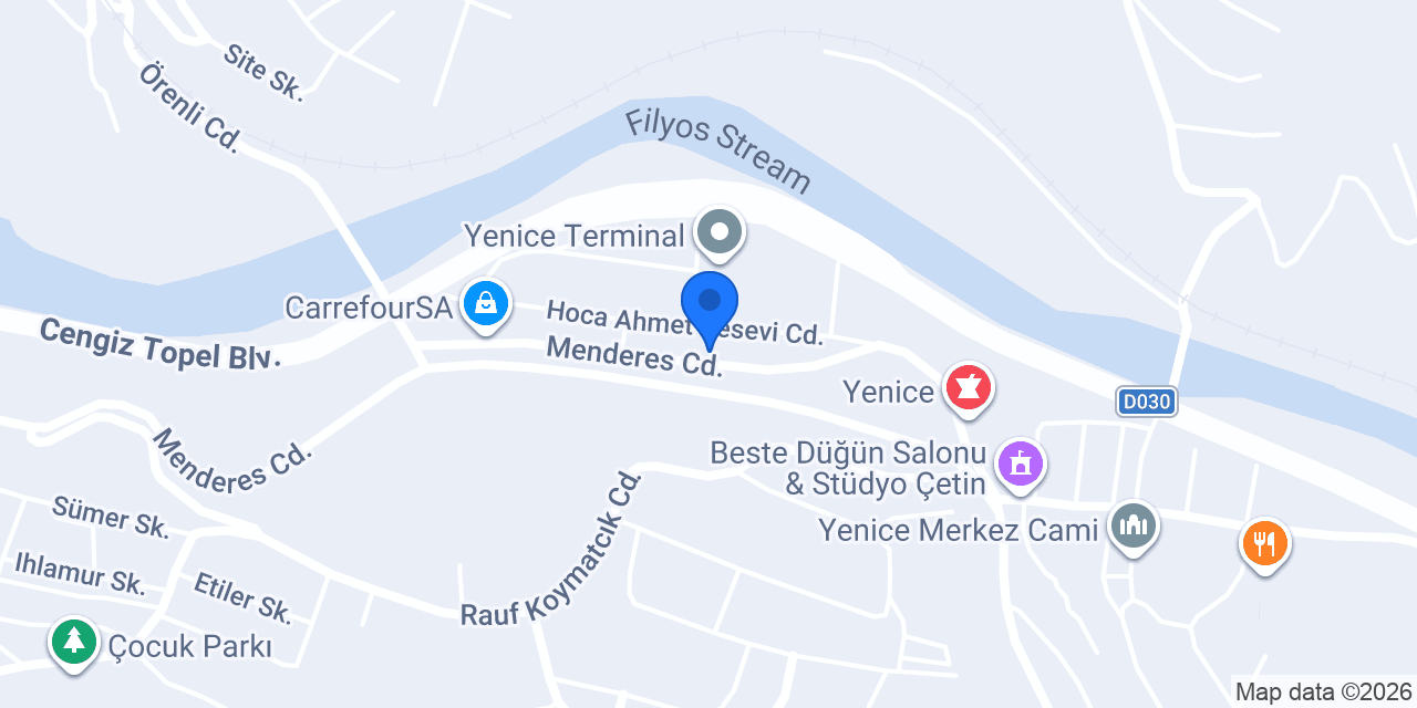 Yeşil Yenice Kasabı konumu