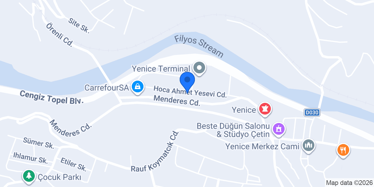 Şeker Veteriner Kliniği konumu