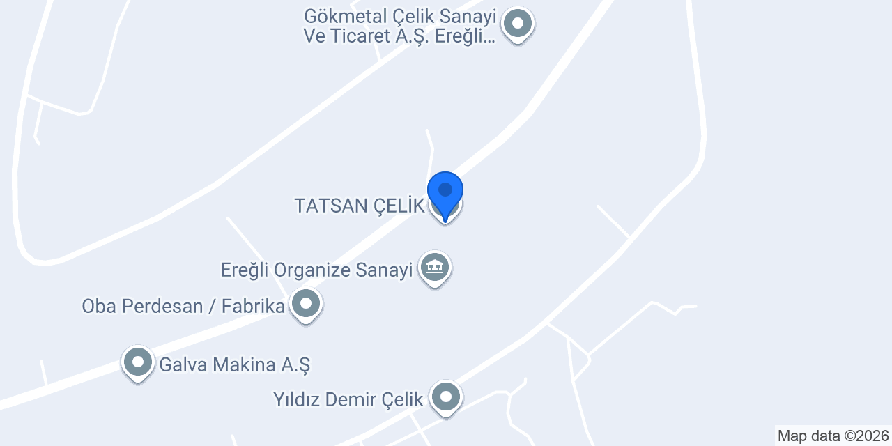 TATSAN ÇELİK konumu