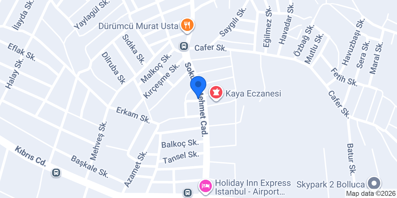 Çağla Dondurma konumu