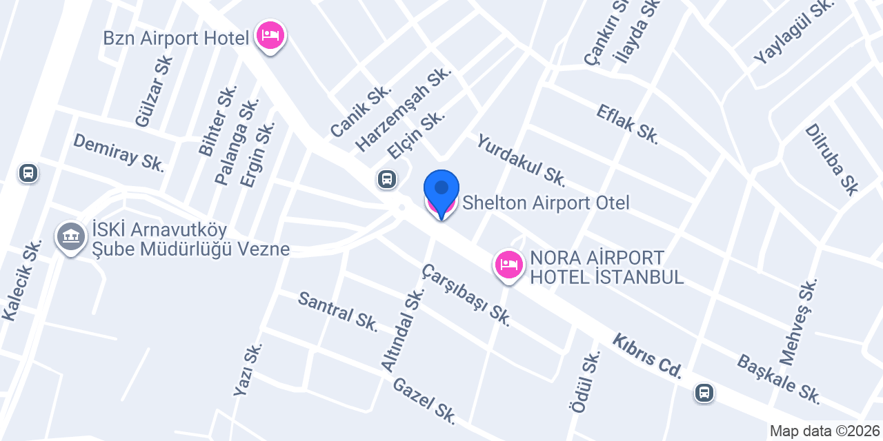 Shelton Airport Otel konumu