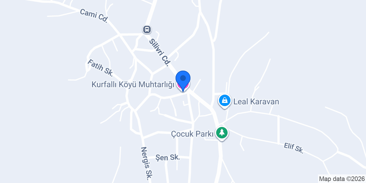 Kurfallı Köyü Muhtarlığı konumu