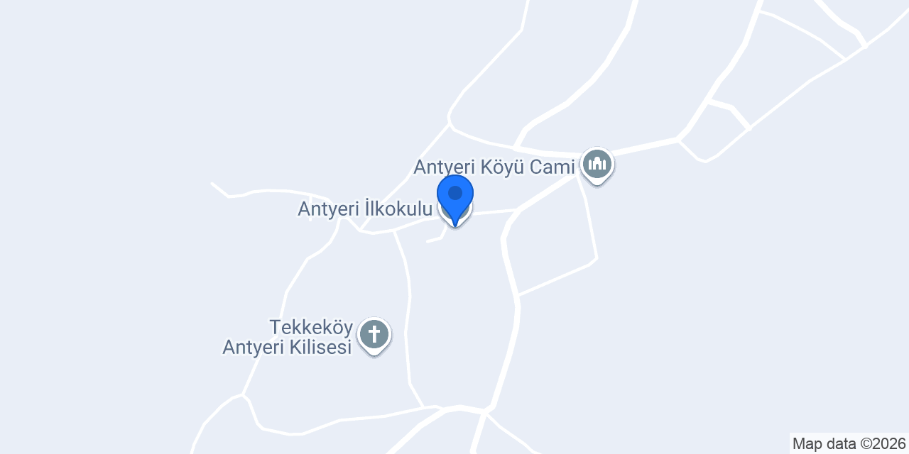 Antyeri İlkokulu konumu