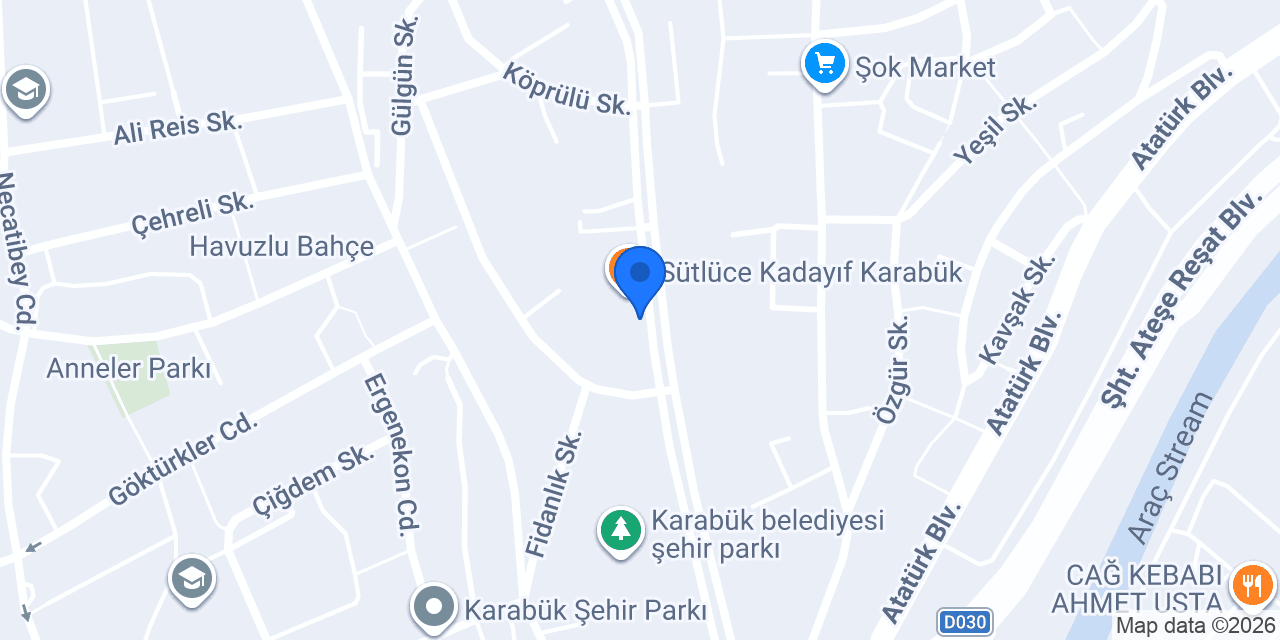 Kokoreççi Hüseyin Usta konumu