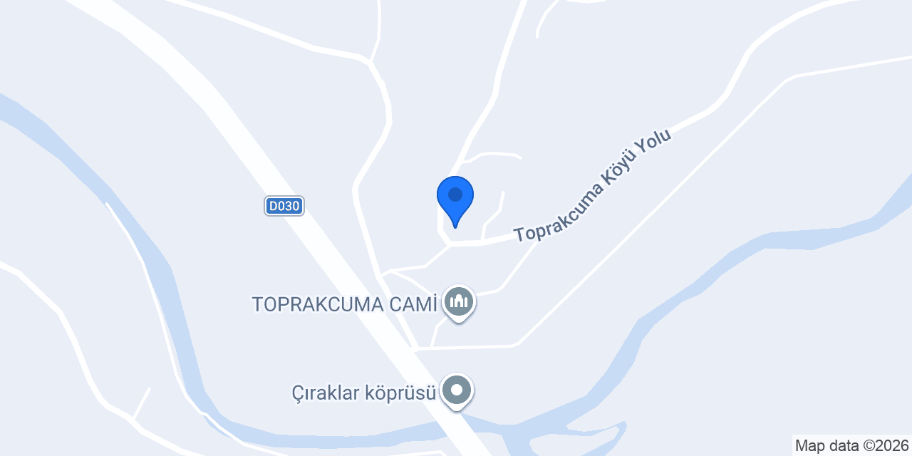 Toprakcuma konumu