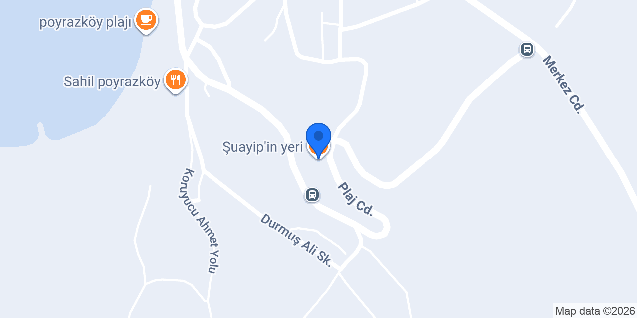 Şuayip'in yeri konumu