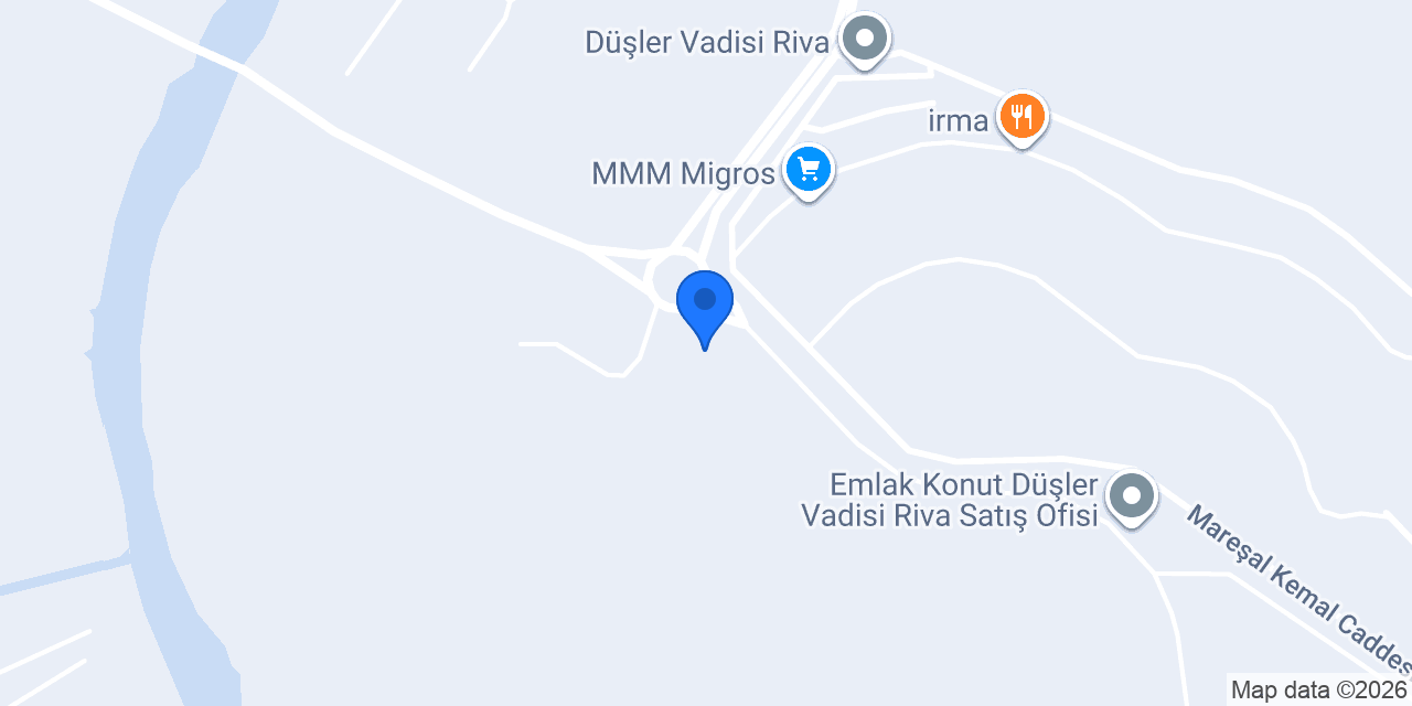 Onar peyzaj Riva şube konumu