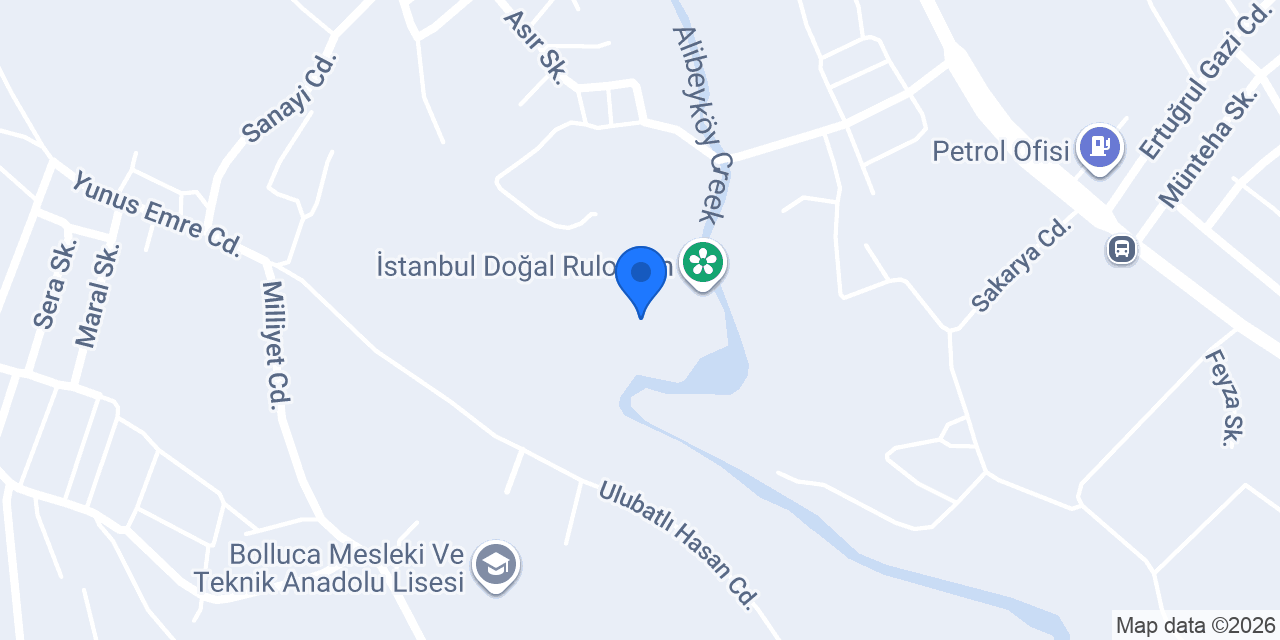 Samet Hazır Rulo Çim konumu