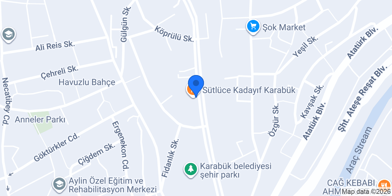 Malkoçoğlu Mobilya konumu