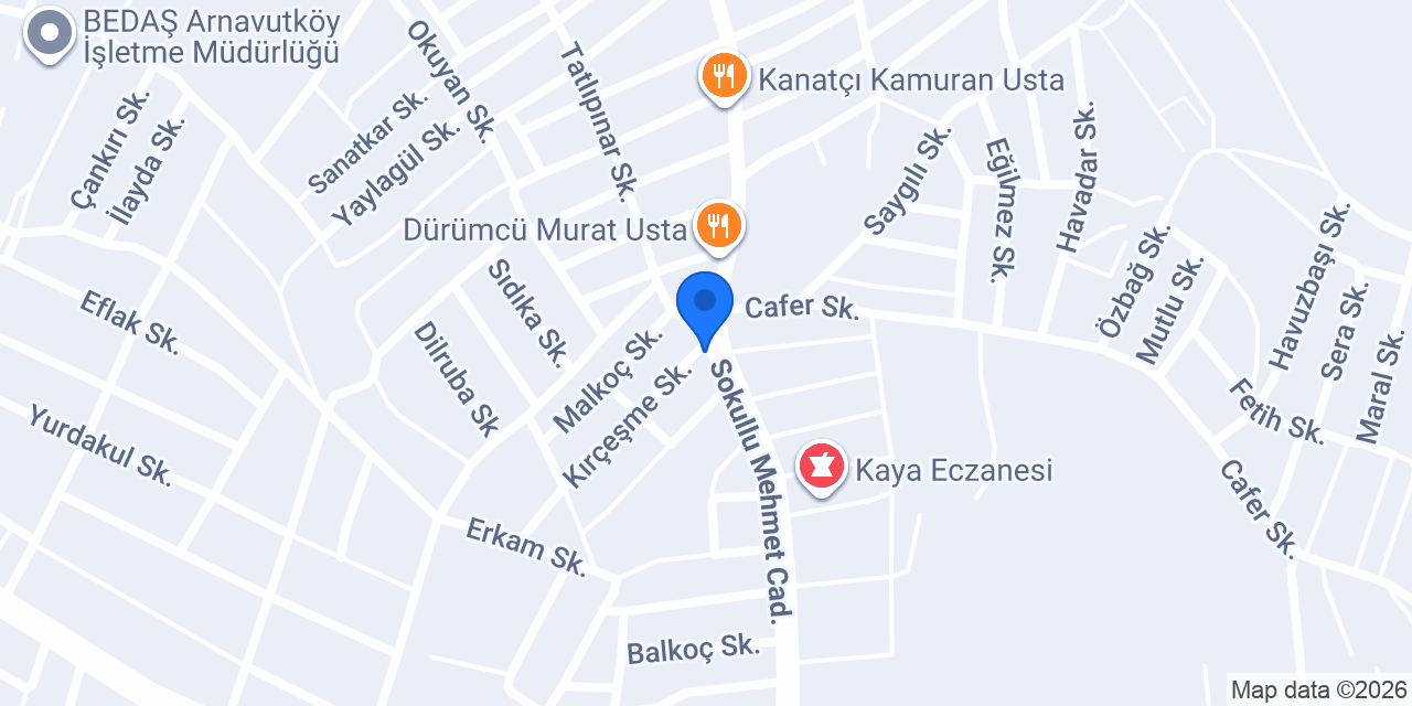 TARHANTEKS konumu