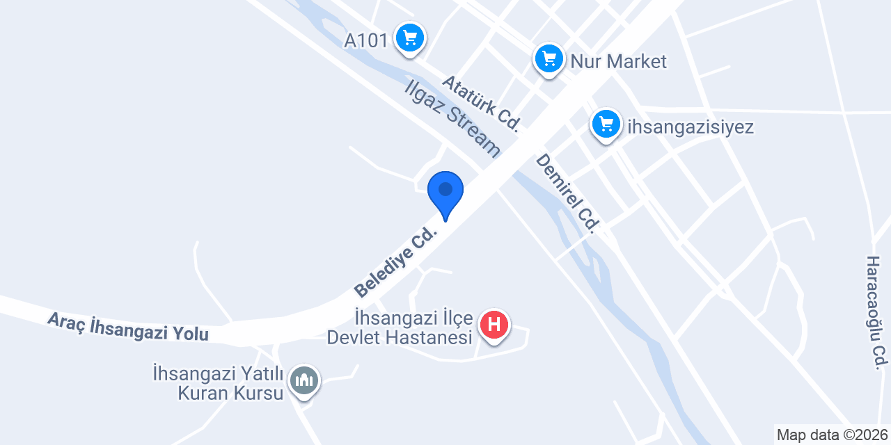 Bereket Unlu Mamülleri konumu