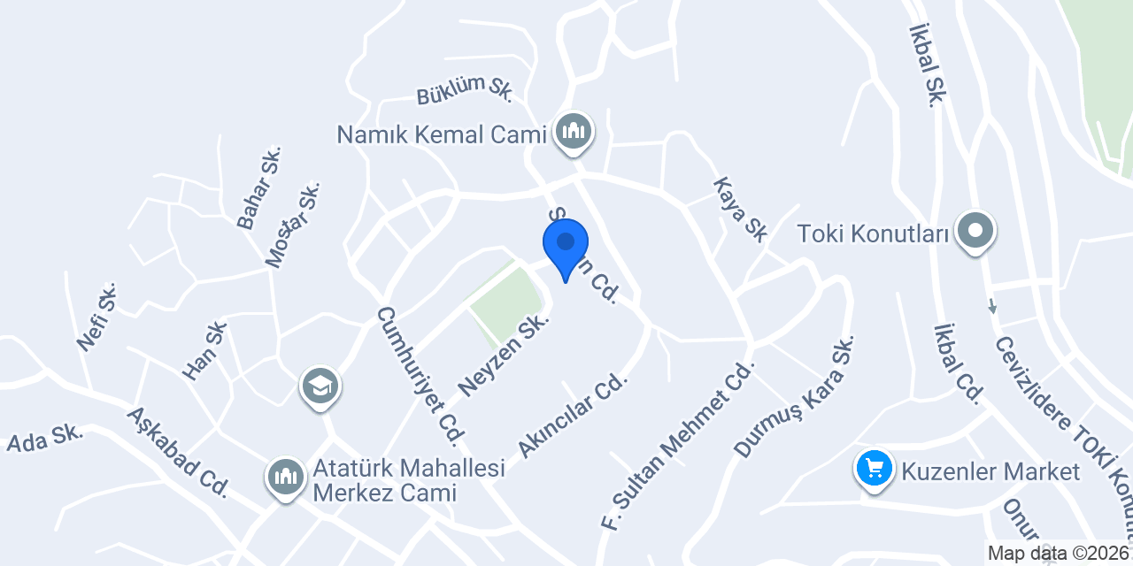 Çelik İş Ortaokulu konumu