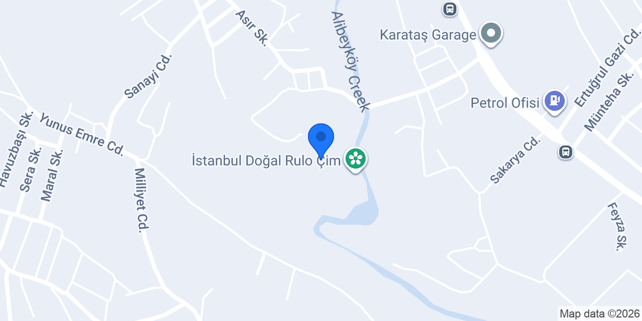 Şirin çim konumu