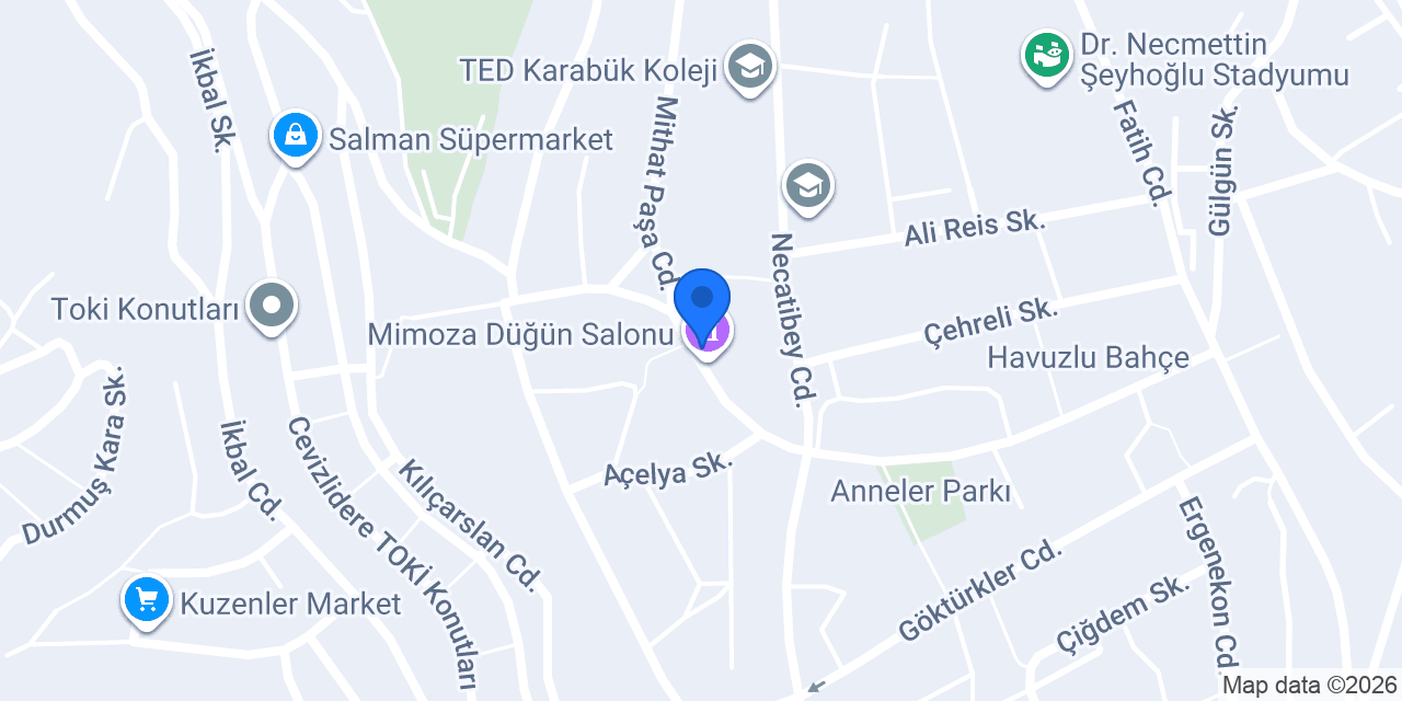 şekera yenişehir kasabı konumu