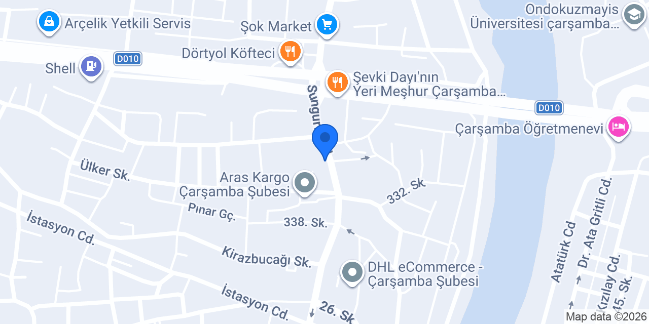 Şahinoğlu Elektrik konumu