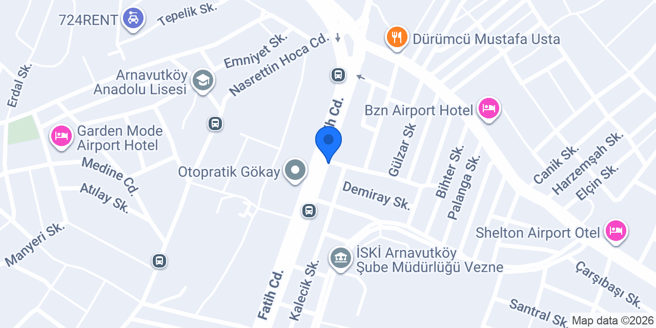 ÇINAR TAKSİ konumu