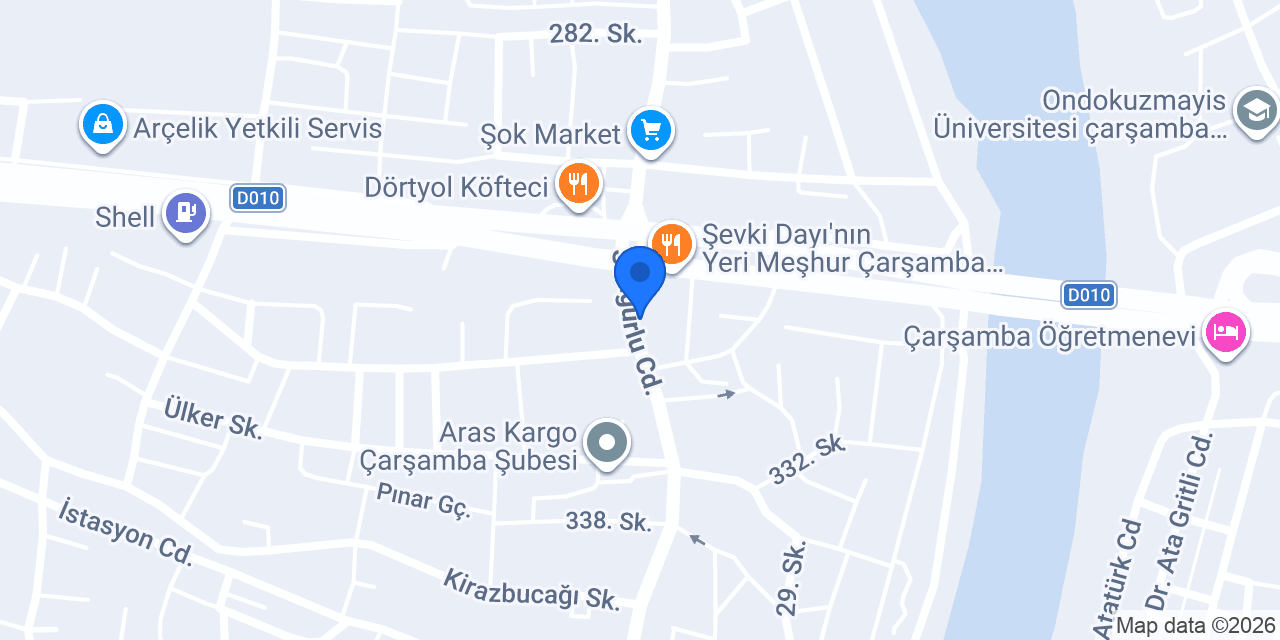 YEŞİLIRMAK BOTANİK konumu