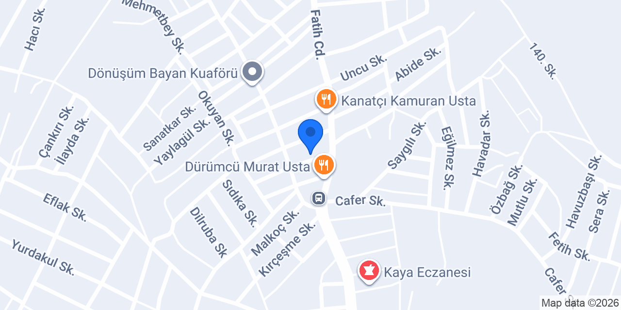 Kaya Hafriyat konumu