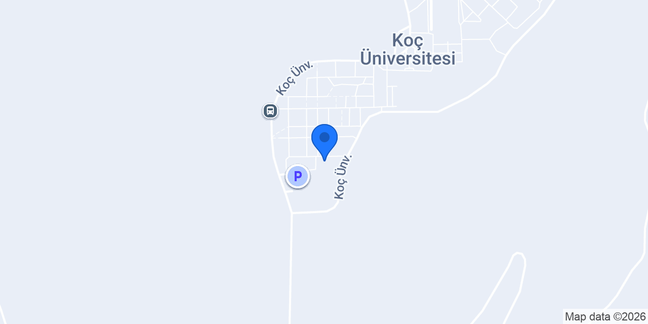 Yapı Kredi - Koç Üniversitesi Şubesi konumu
