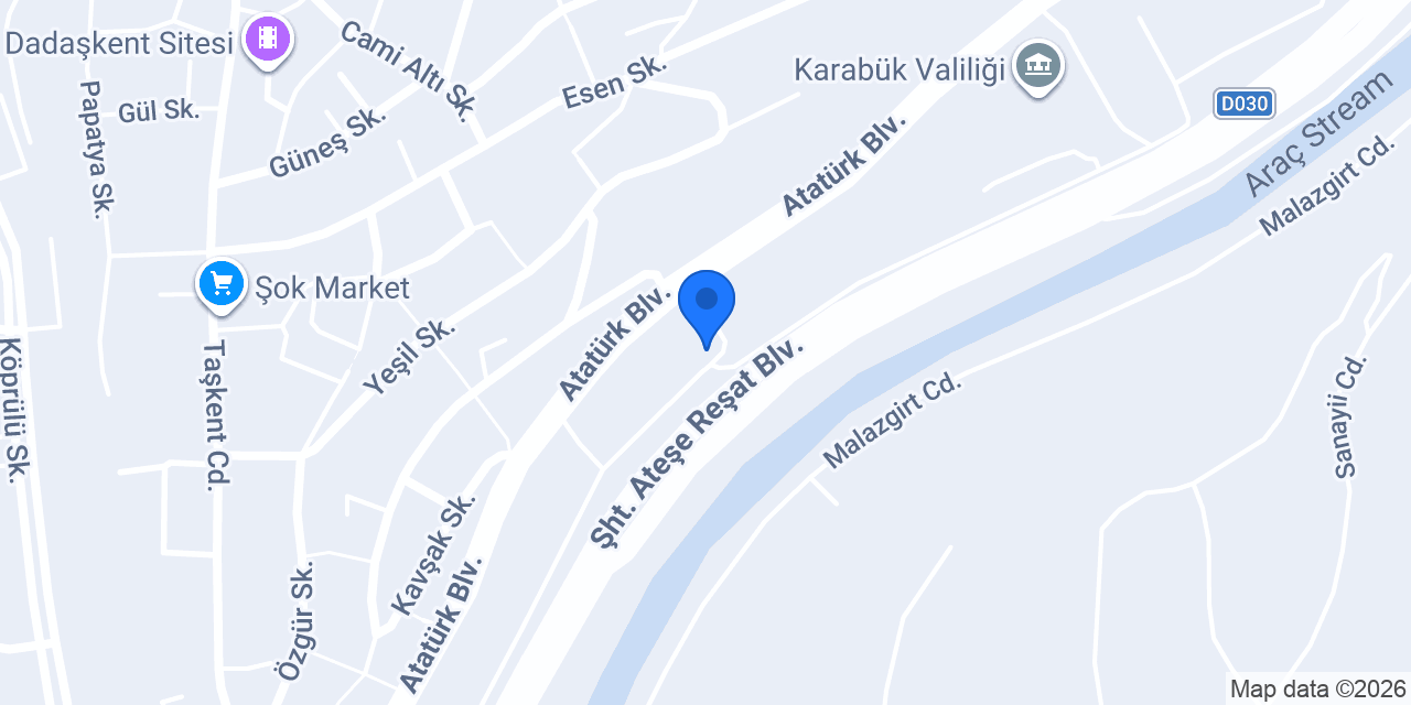 TETİK GARAGE konumu