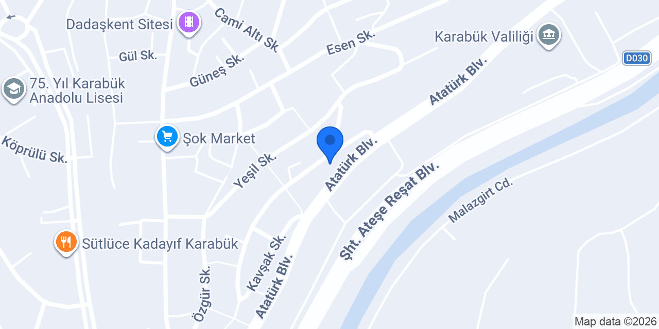 Özkaplan Motor konumu