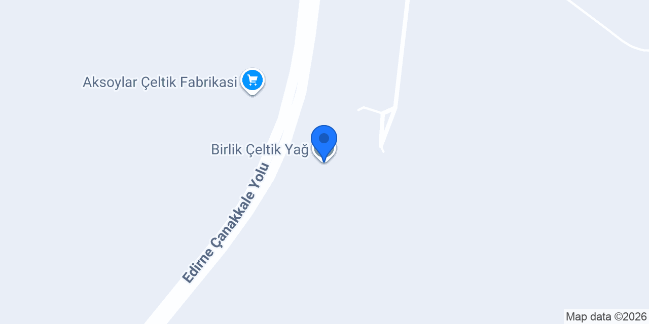 Birlik Çeltik Yağ konumu