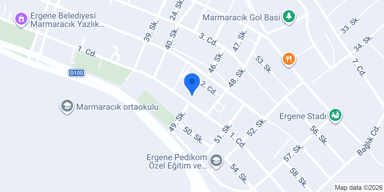 Başak Unlu Mamülleri konumu