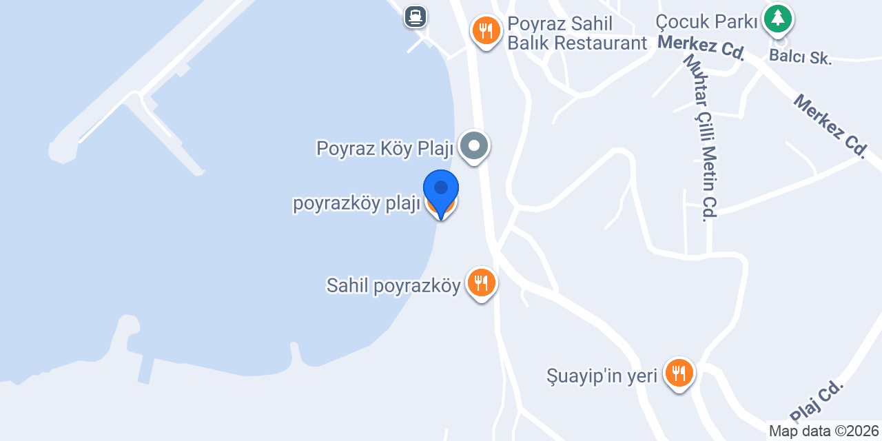 poyrazköy plajı konumu