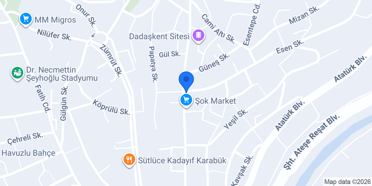 Karabük Ata Ekmek Fırını konumu
