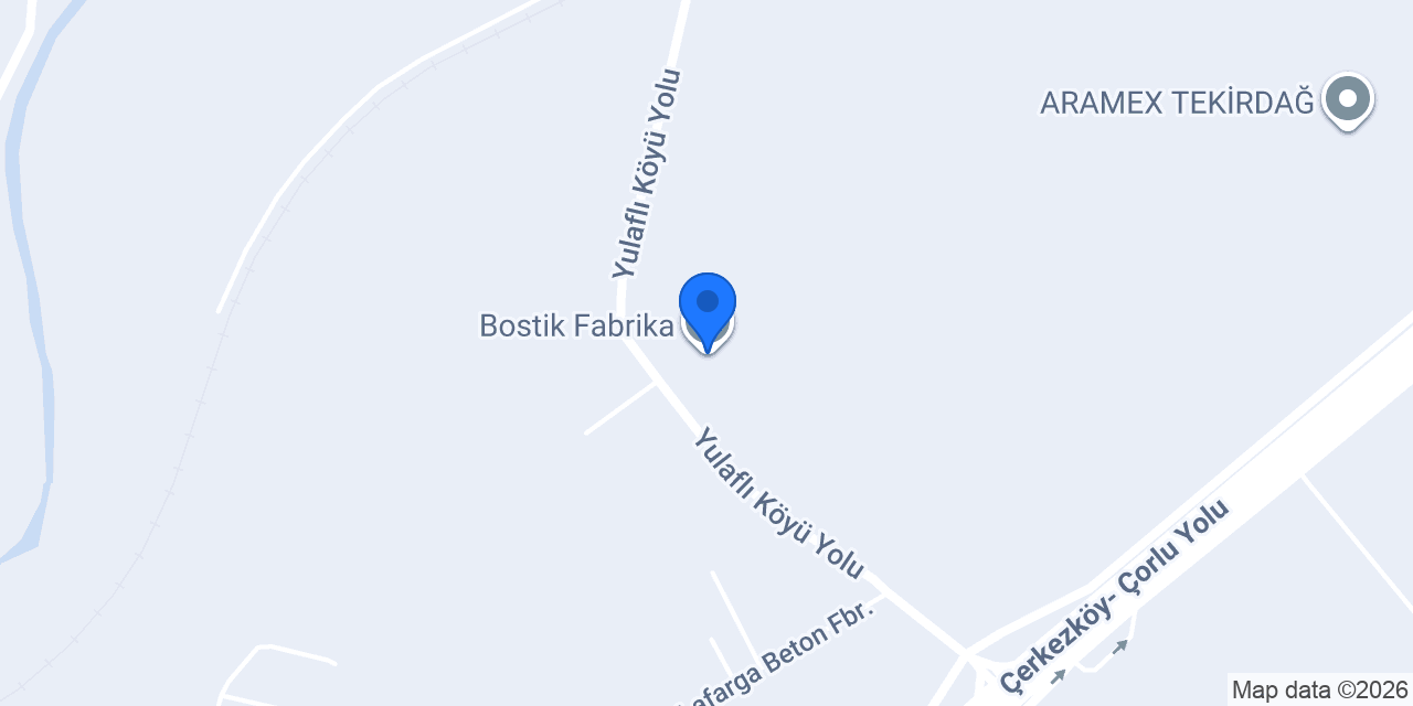 Bostik Fabrika konumu