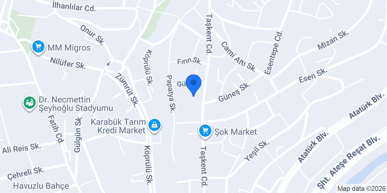 Metin Ticaret konumu