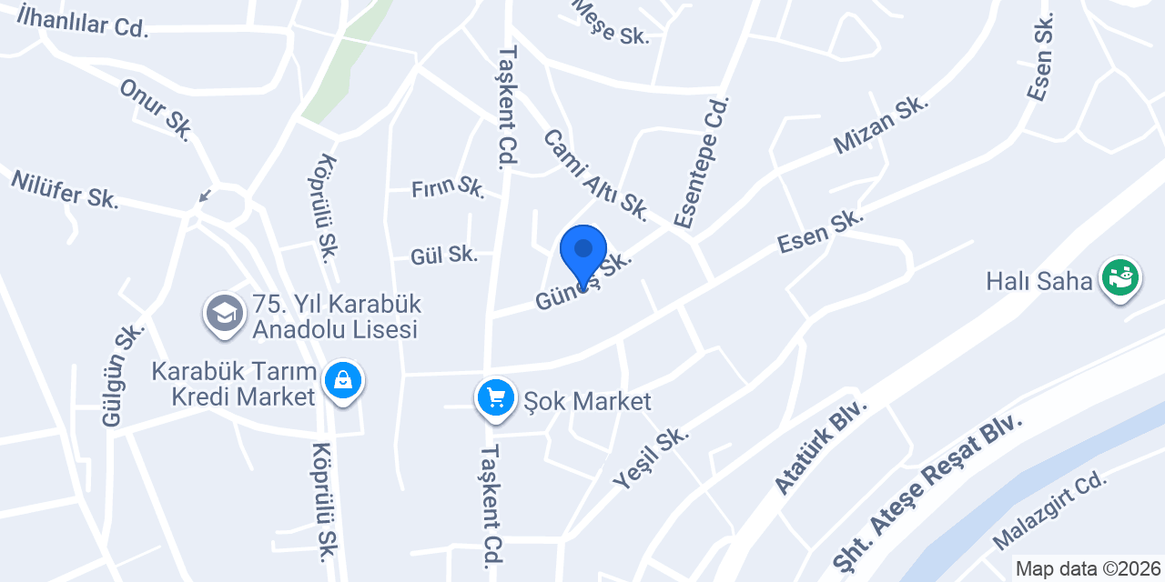 Bozkurt enerji konumu