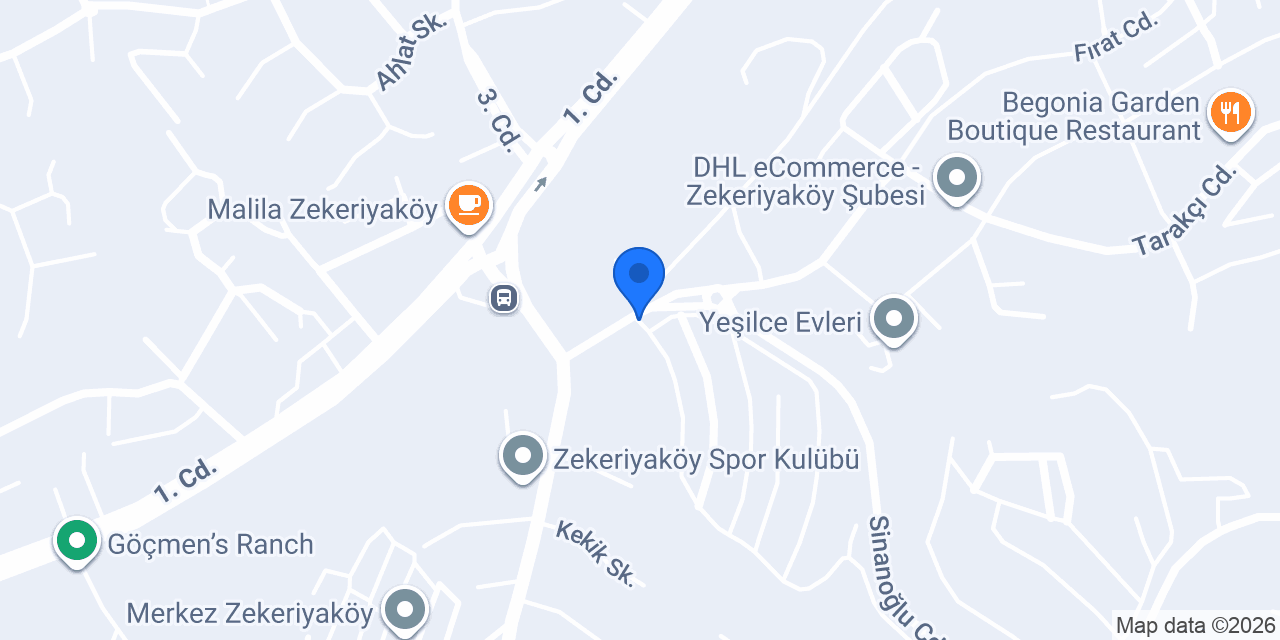 Zek Kuaför konumu