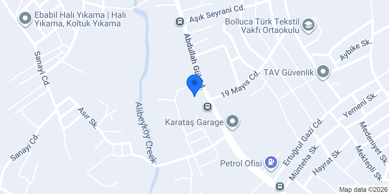 Garanti kiralık çadır konumu