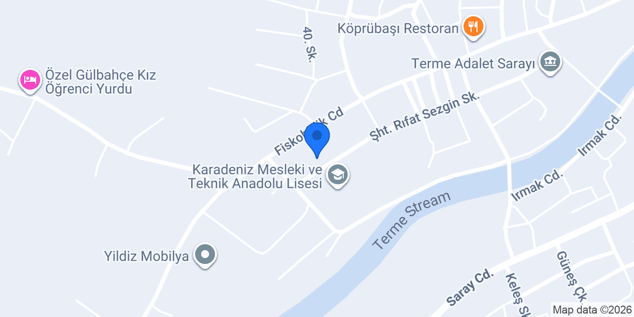 Terme halı yıkama konumu