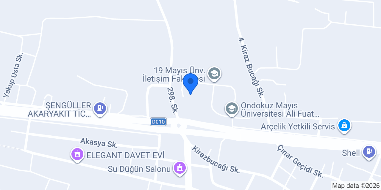 ÖSYM Bürosu konumu
