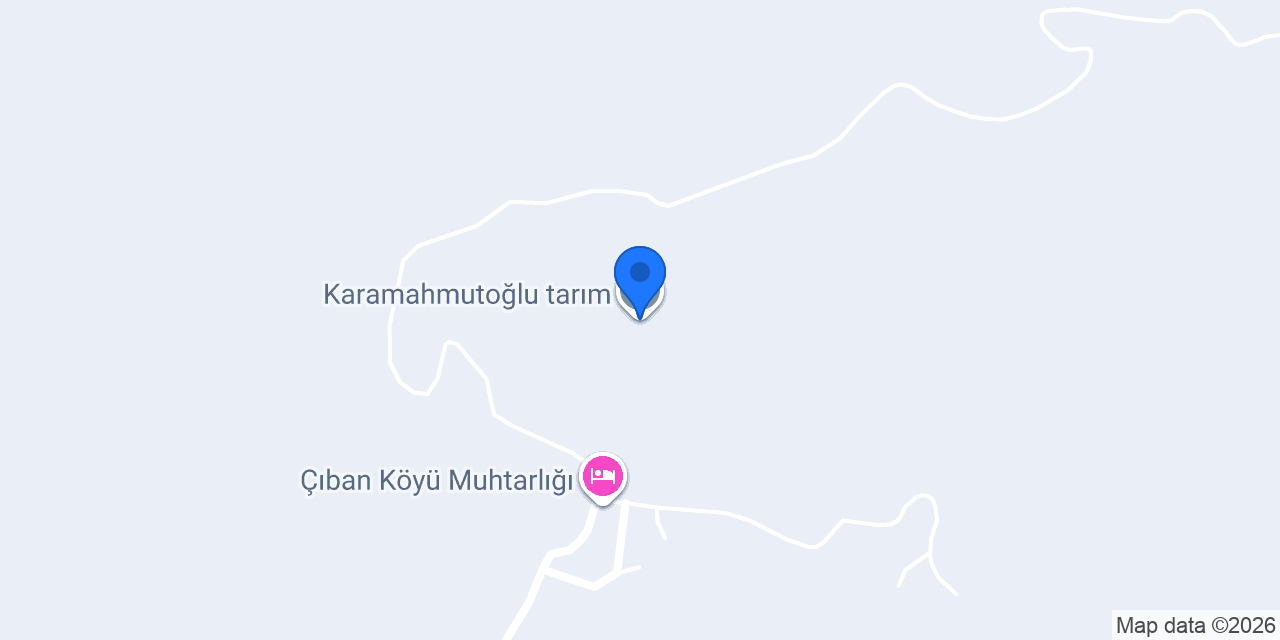 Karamahmutoğlu tarım konumu