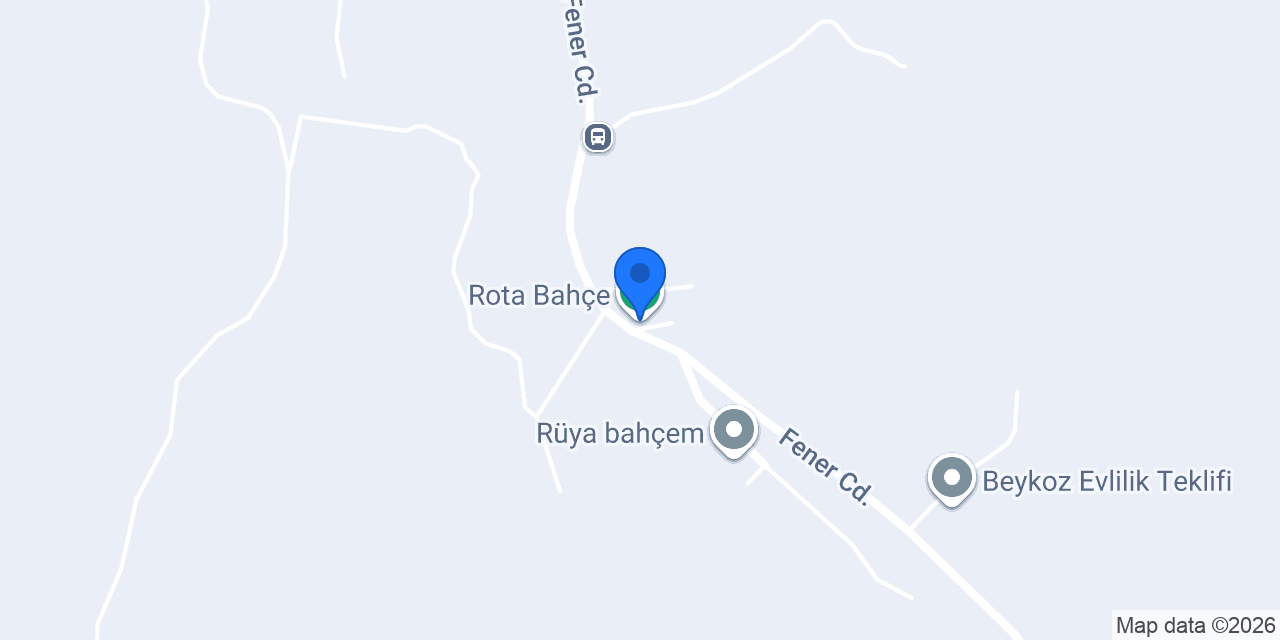 Rota Bahçe konumu