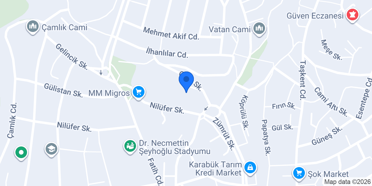Hasan Doğan Tesisleri konumu