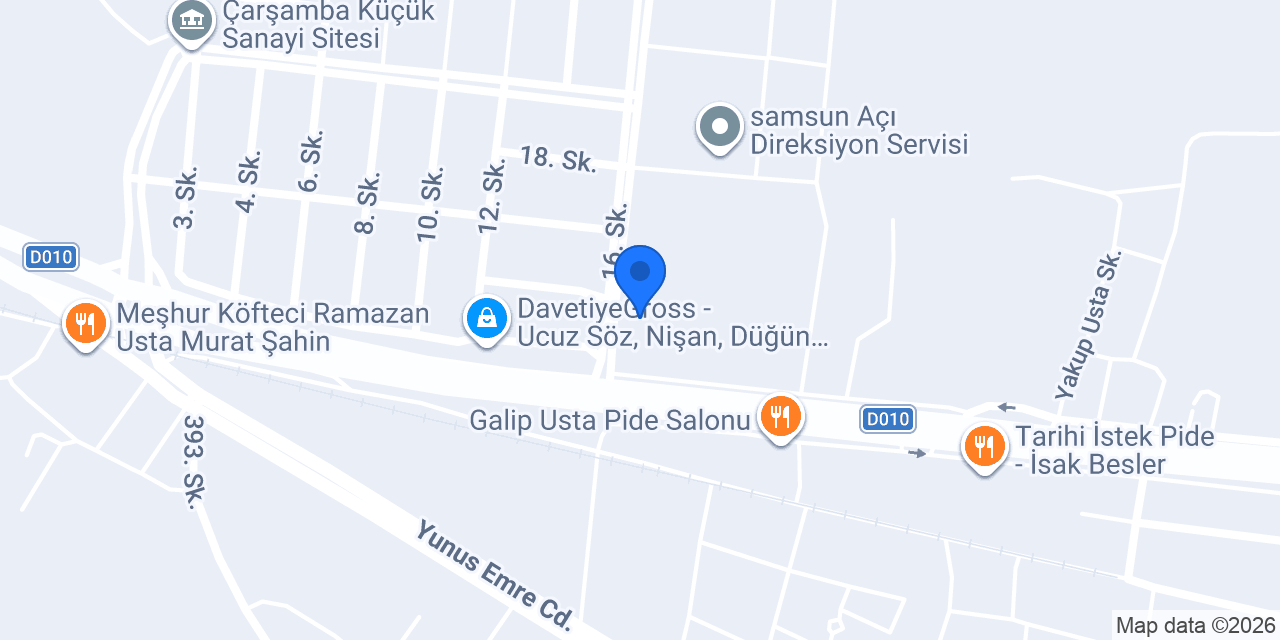 Metro konumu