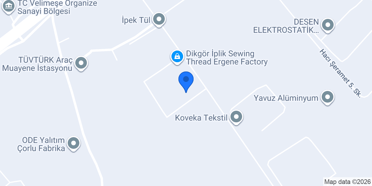 Osmanlı Otomotiv Çorlu konumu