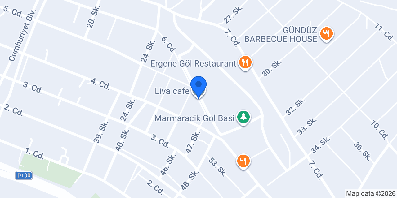 Liva cafe konumu