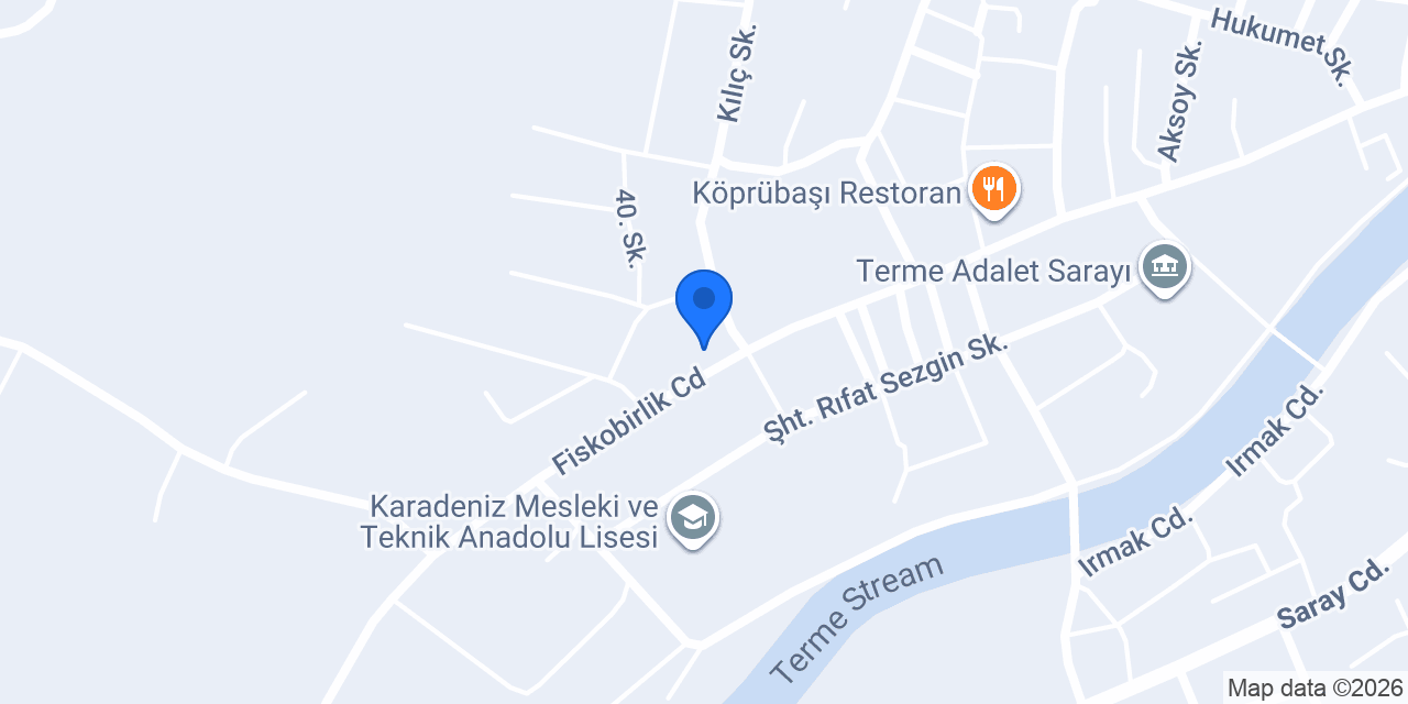 Terme Çiftlik Süt konumu