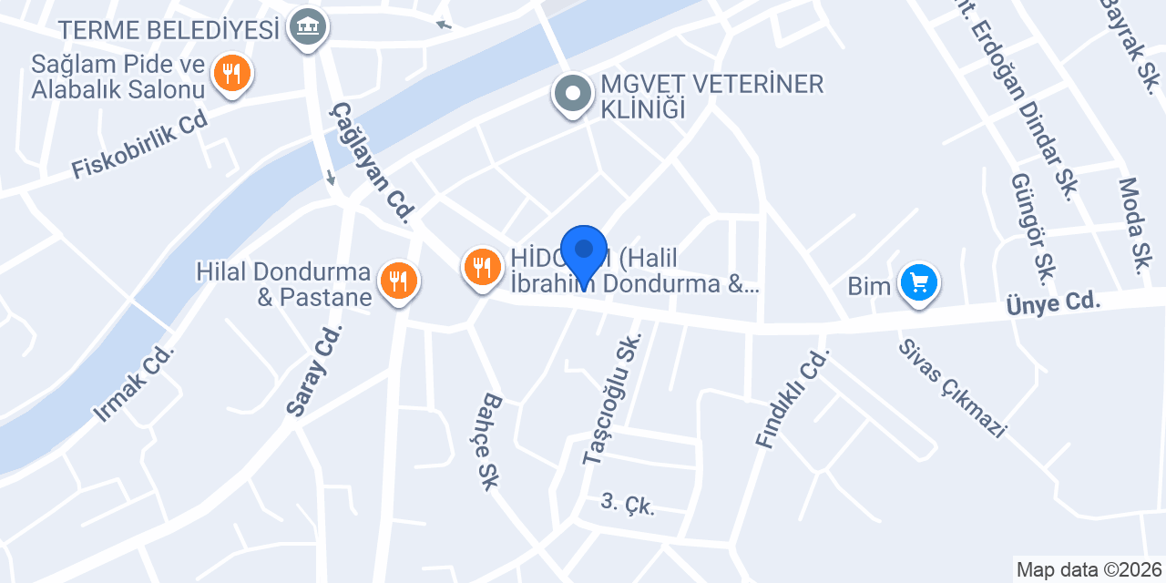 TERME YILDIZ TAKSİ İBRAHİM konumu